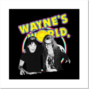 Retro Wayne's World Posters and Art